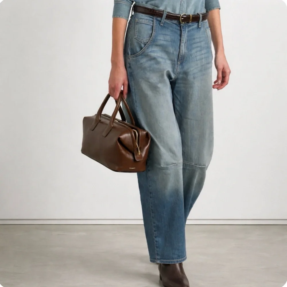 Nili Lotan Light Blue Boyfriend Jeans - Picture 2 of 16